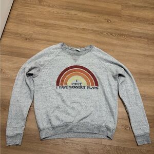 Project Social T ‘I can’t I have workout plans’ Crewneck